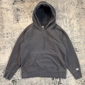 Y2K Old Navy LIVE Distressed Hoodie Size Medium Charcoal Gray